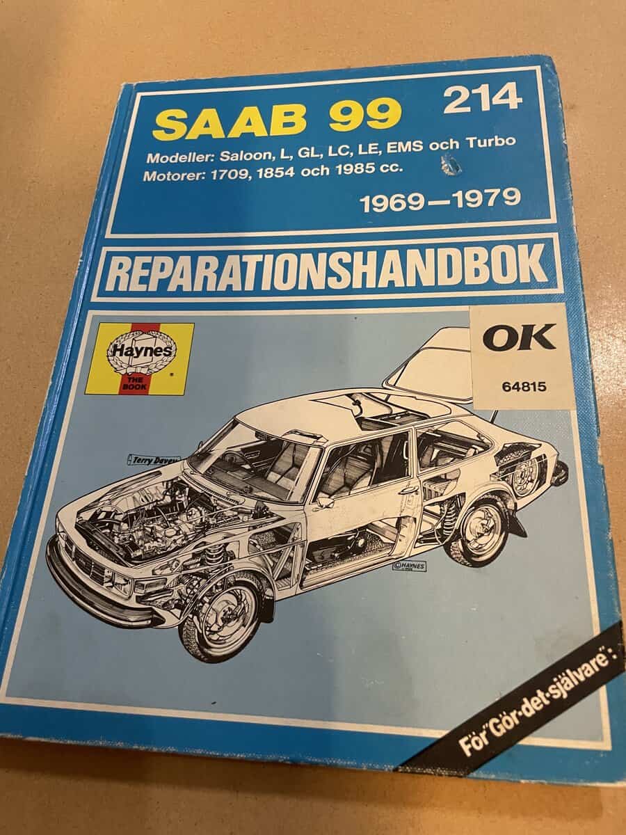 Saab 99 - 1969-1979 - Reparationshandbok