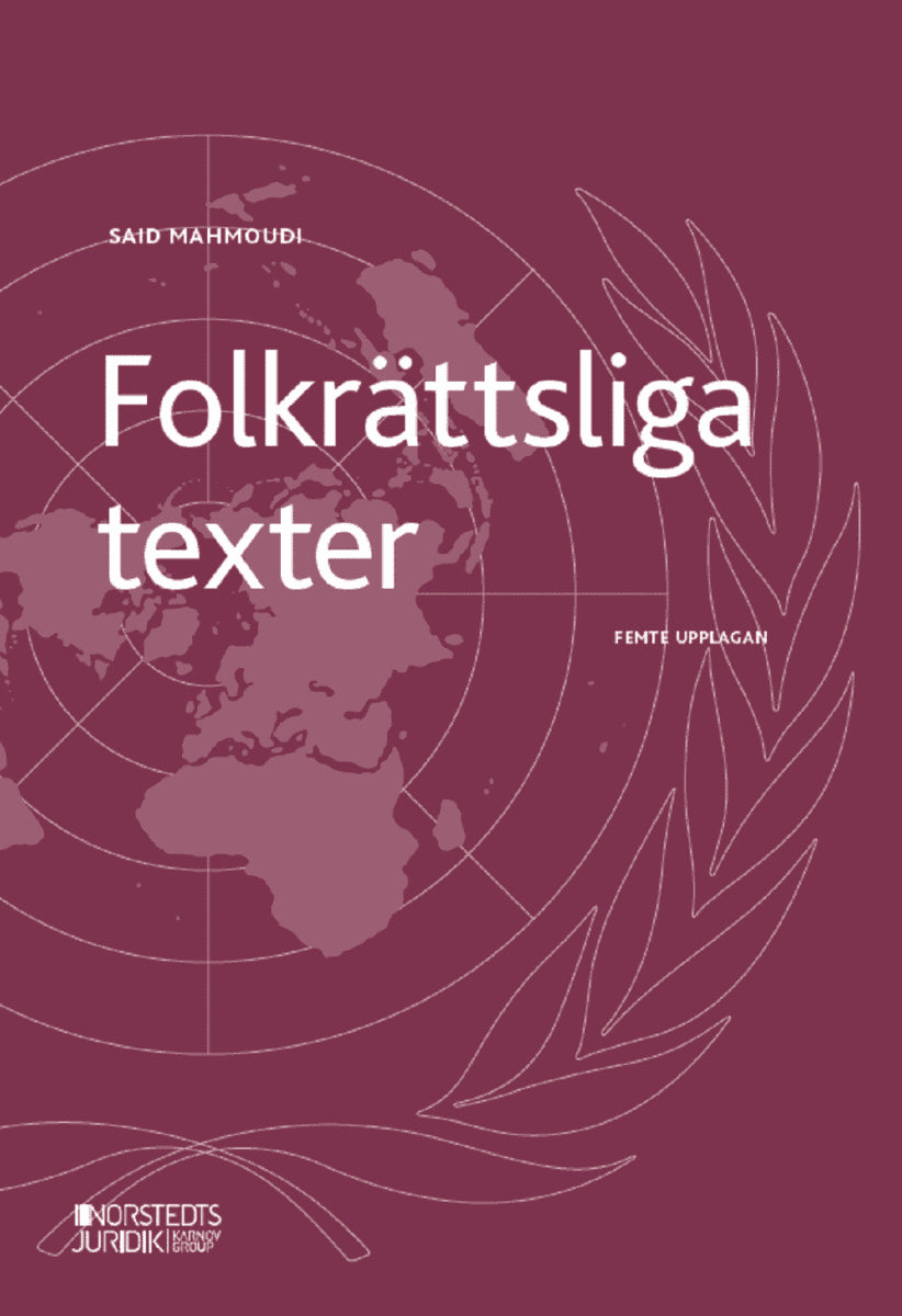 Said Mahmoudi : Folkrättsliga texter