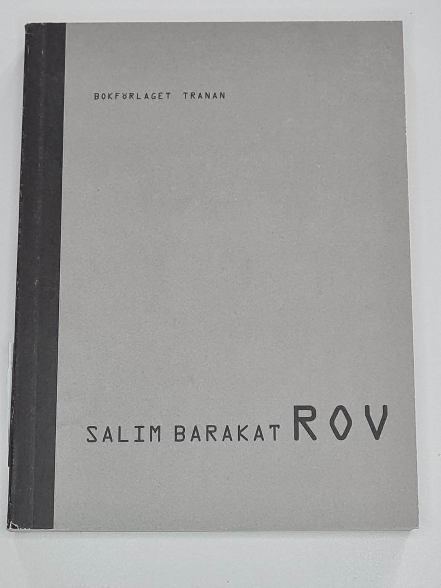 Salim Barakat : Rov
