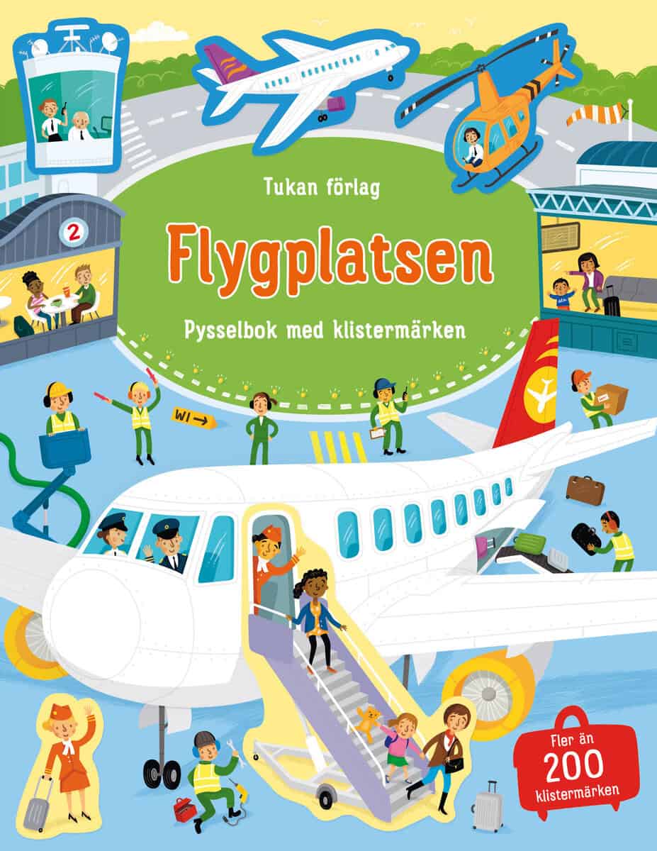 Sam Smith : Flygplatsen : pysselbok med klistermärken