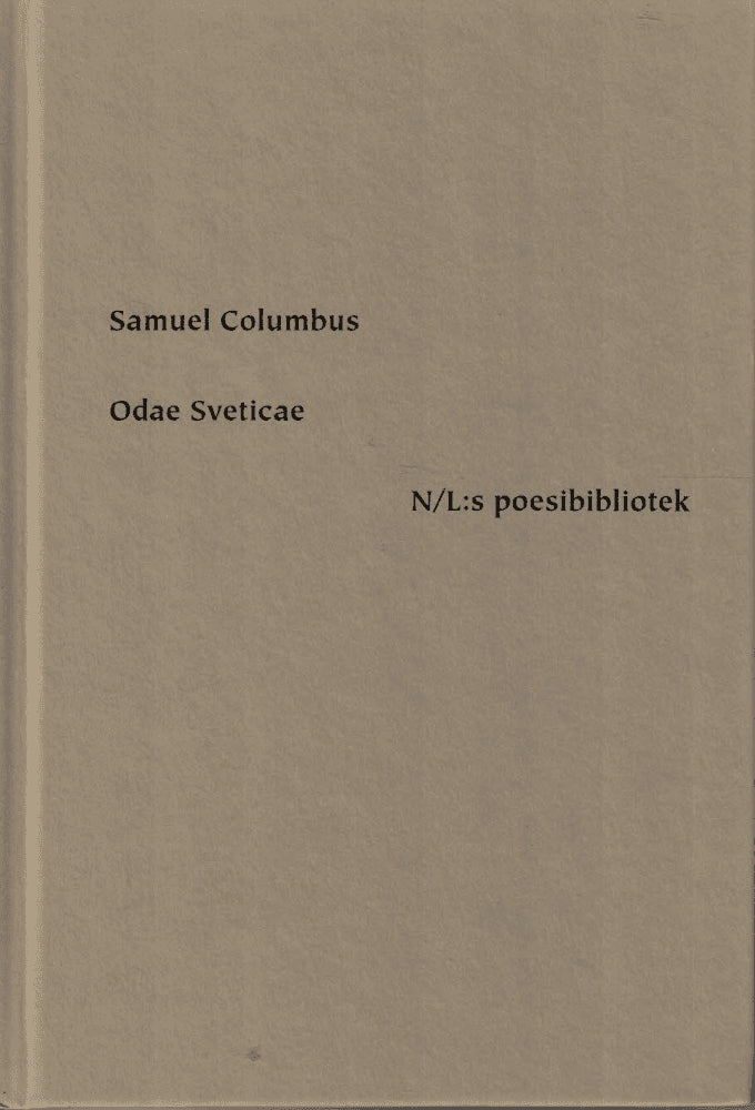 Samuel Columbus : Odae Sveticae