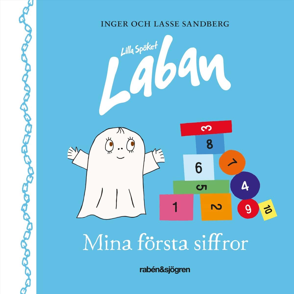 Sandberg, Inger ; Sandberg, Lasse : Lilla Spöket Laban - Mina första siffror