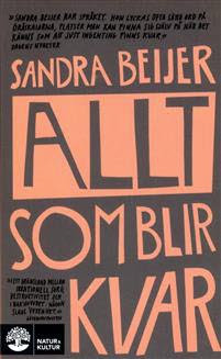 Sandra Beijer : Allt som blir kvar