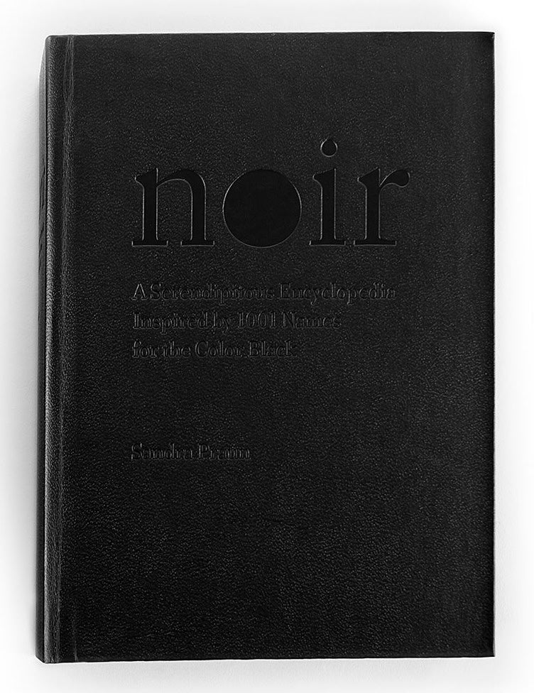 Sandra Praun : Noir : a serendipitous encyclopedia inspired by 1001 names for the color black