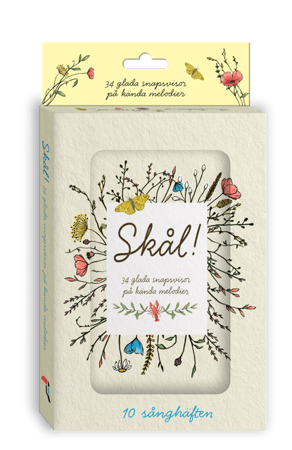 Sara Bang-Melchior : Skål! 34 glada snapsvisor på kända melodier