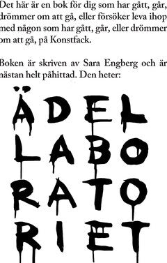 Sara Engberg : Ädellaboratoriet