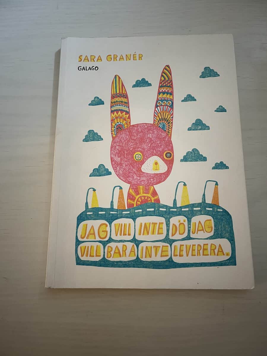 Sara Granér : Jag vill inte dö, jag vill bara inte leverera