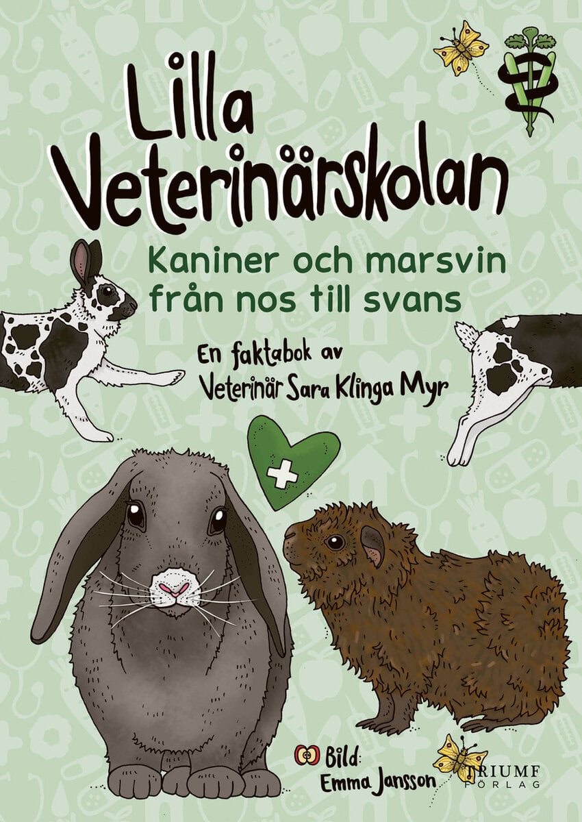 Sara Klinga Myr : Lilla veterinärskolan - kaniner och marsvin från nos till svans