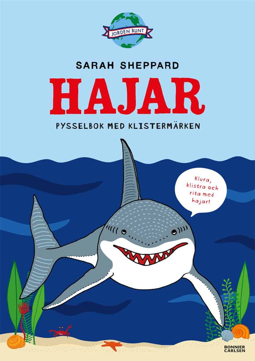 Sarah Sheppard : Hajar - pysselbok med klistermärken