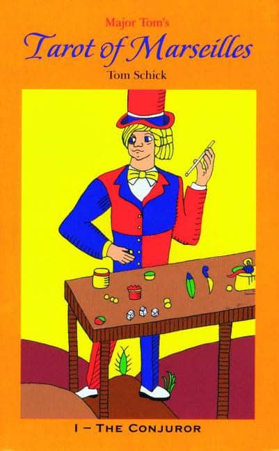 Schick Tom : Major Tom's Tarot Of Marseilles (78 Cards & Instruction Book