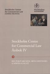 Schultz, Mårten ; Bernitz, Ulf ; Carlson, Caroline ; Heuman, Lars ; Jónsson, Eiríkur ; Korling, Fredric ; Millqvist, Göran ; Munukka, Jori ; Radetzki, Marcus ; Schultz, Mårten ; Simon-Almendal, Teresa ; Sjöberg, Gustaf ; van der Sluijs, Jessika ; Staveley, Ben ; Östberg, Jessika ; Pehrson, Lars : Stockholm Centre for Commercial Law årsbok. 4