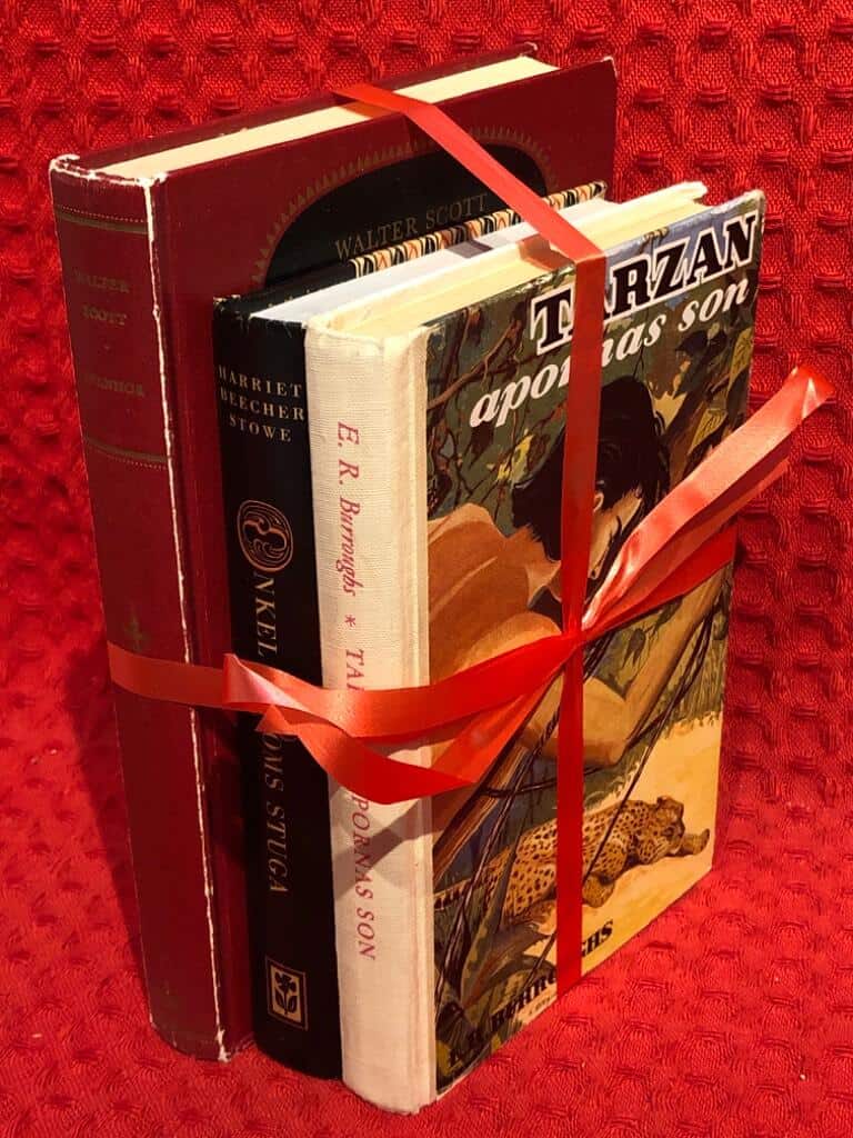 Scott, Walter ; Beecher Stowe, Harriet ; Burroughs, E.... : Bokpaket