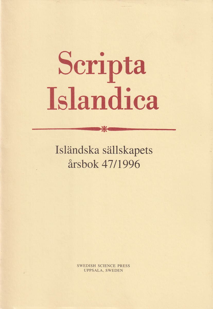 Scripta Islandica