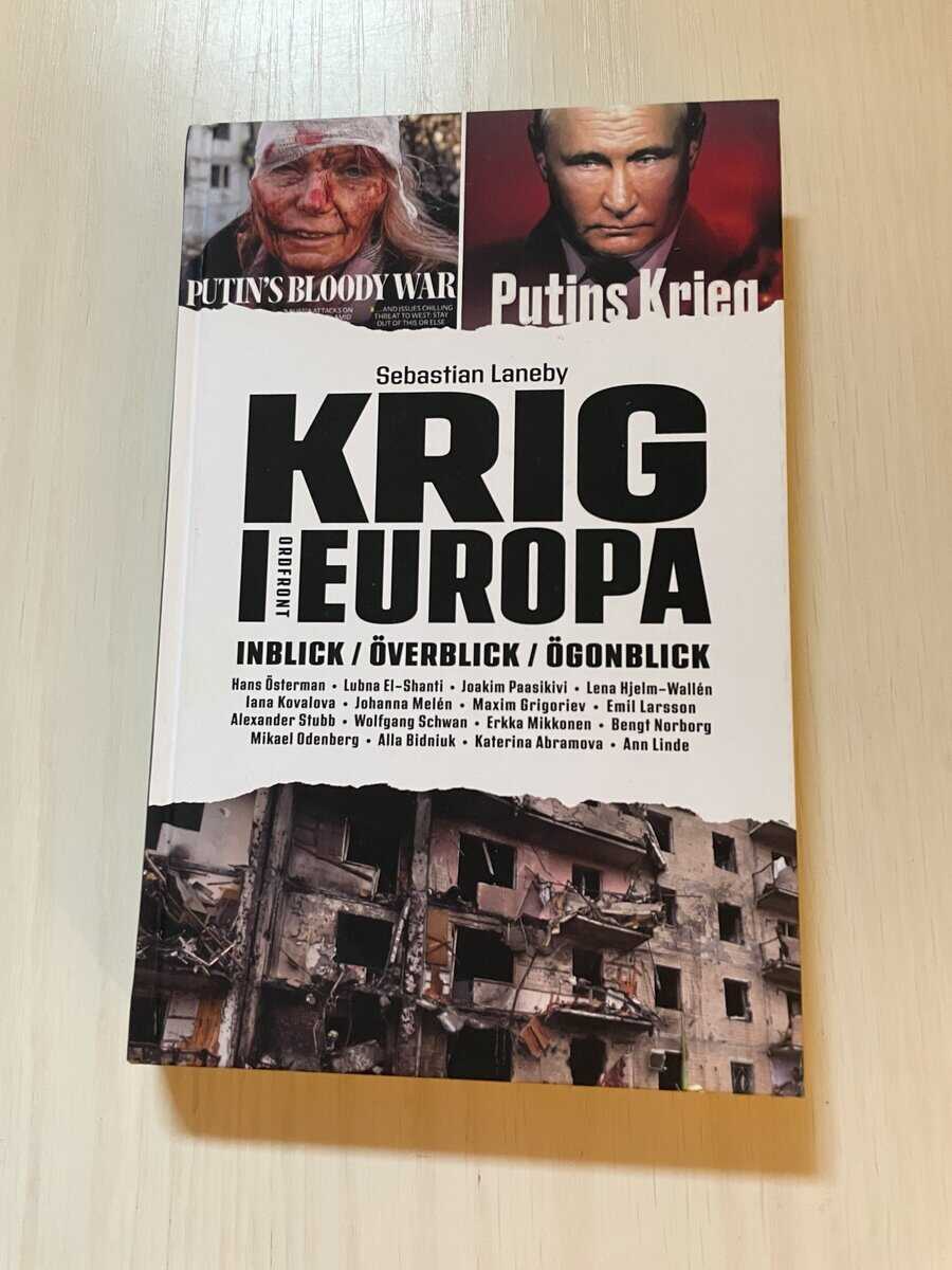Sebastian Laneby : Krig i Europa inblick, överblick, ögonblick