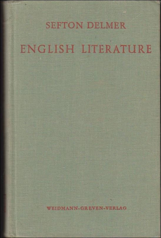 Sefton Delmer : English Literature