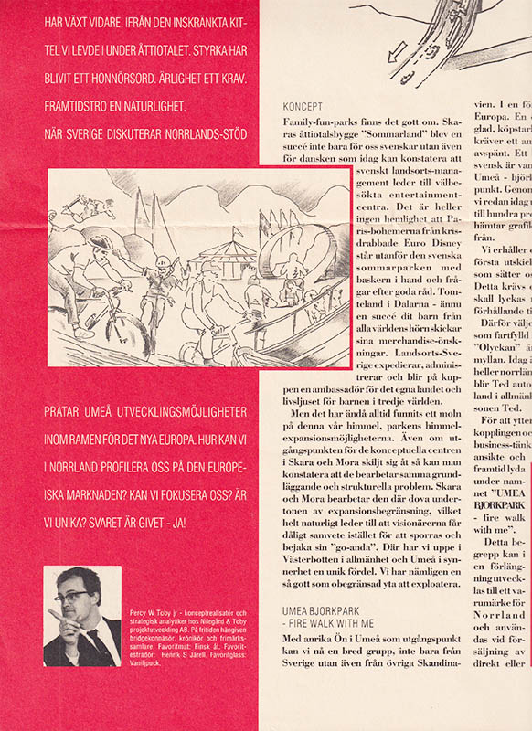 Sensationstidningen Scoop. Umeå, hösten 1993