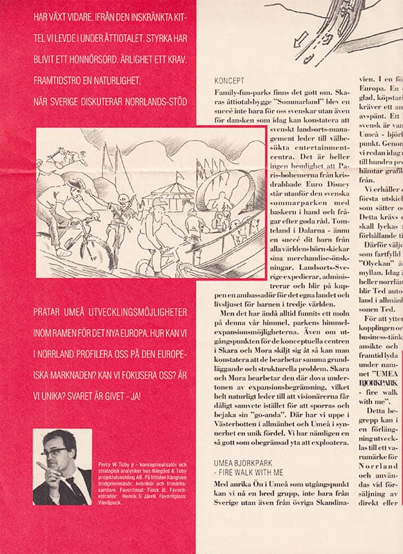 Sensationstidningen Scoop. Umeå, hösten 1993
