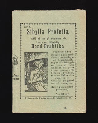 Sibylla profetia, ställd på rim på gummans vis