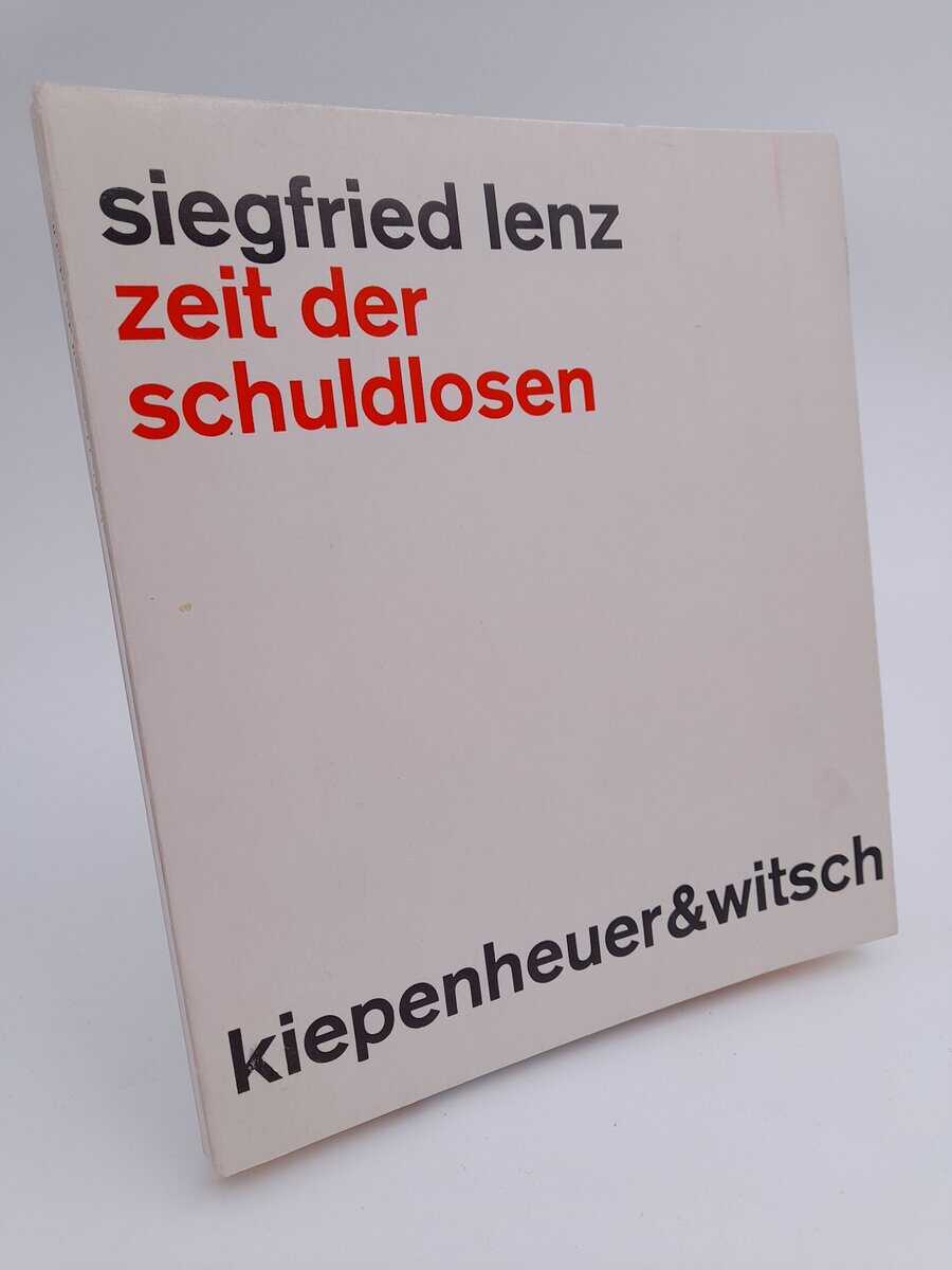 Siegfried Lenz : Zeit der schuldlosen