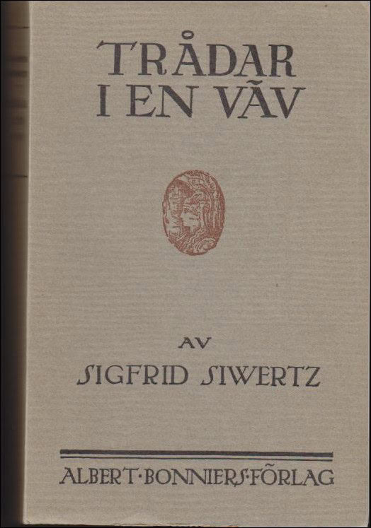 Sigfrid Siwertz : Trådar i en väv