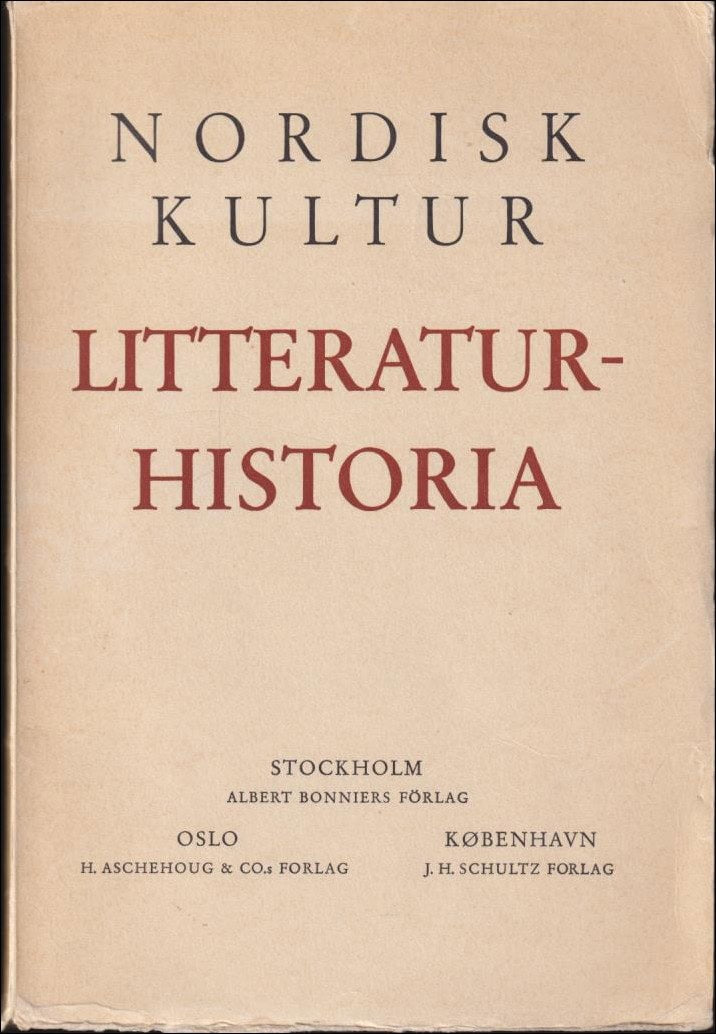 Sigurdur Nordal : Nordisk kultur