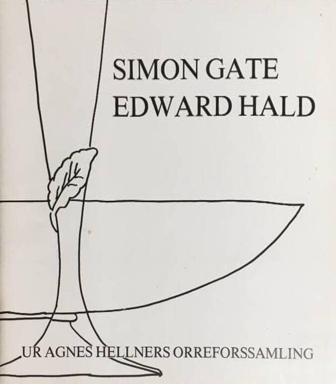 Simon Gate Edward Hald - Glas 1916-1973