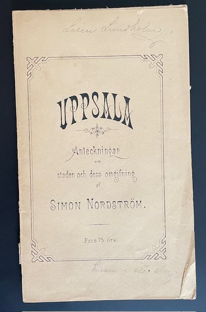Simon. Nordström : Uppsala