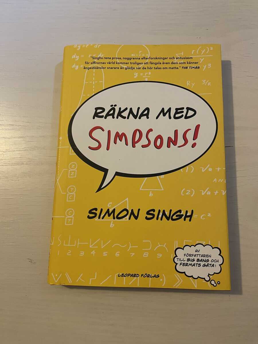 Simon Singh : Räkna med Simpsons!