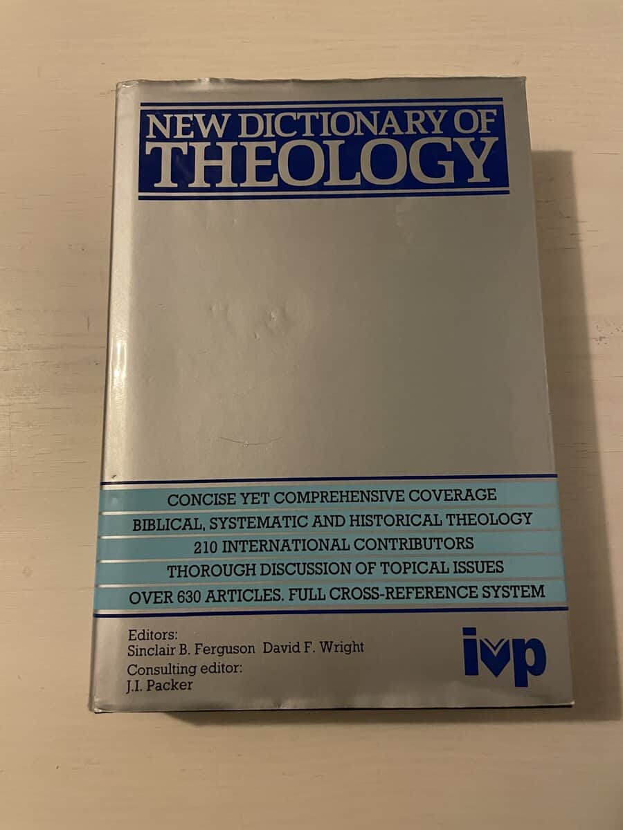 Sinclair Ferguson : New dictionary of theology