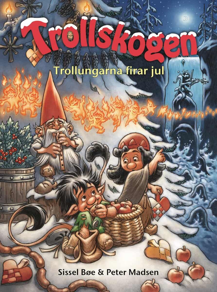 Bøe, Sissel ; Madsen, Peter : Trollungarna firar jul