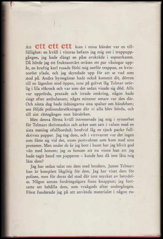 Sivar Arnér : Ett ett ett