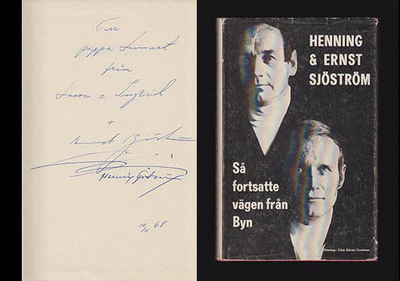 Sjöström, Henning ; Sjöström, Ernst : Så fortsatte vägen från byn