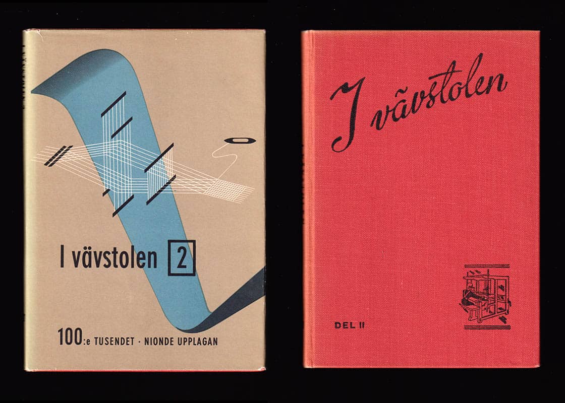 Skeri-Mattsson, Anna (1897-1993) ; Osvald, Ingrid (Osvald-Jacobsson, Ingrid 1896-1987) : I vävstolen. Handbok i vävning. Del II