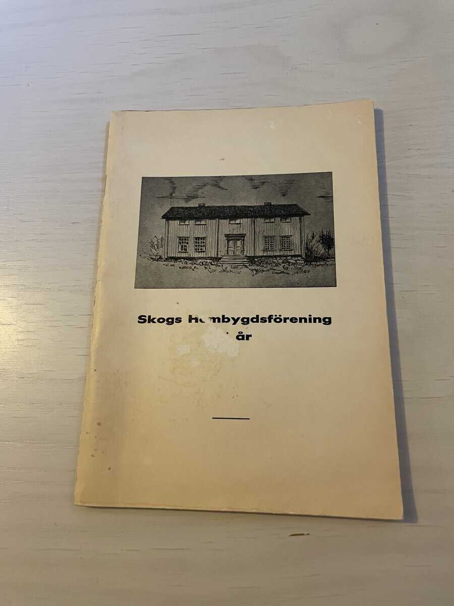 Skogs Hembygdsförening 25 år