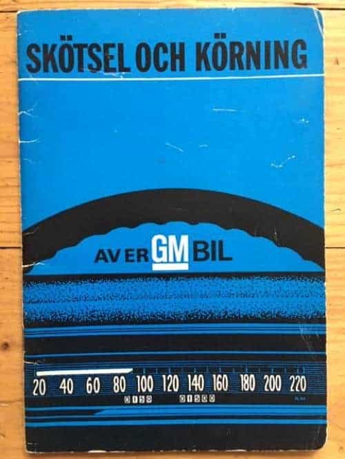 Skötsel och körning av er GM bil