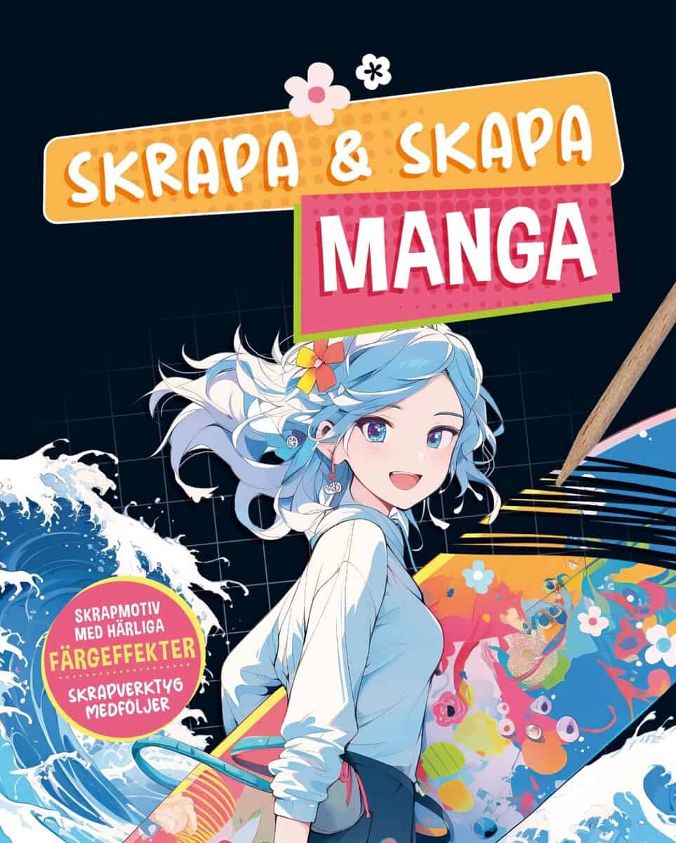 Skrapa & skapa. Manga