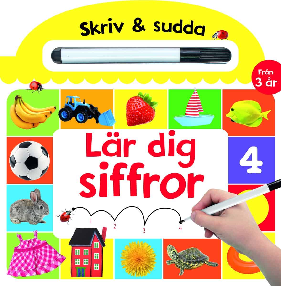 Skriv & sudda - Lär dig siffror