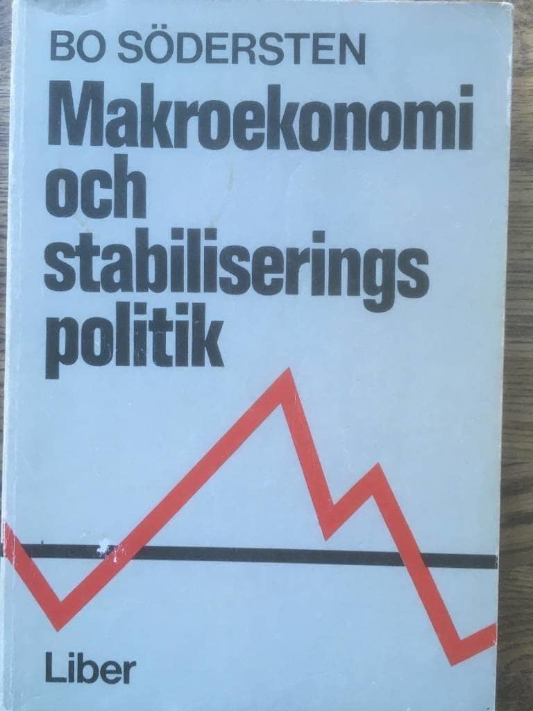 Södersten, Bo ; Berg, Lennart : Makroekonomi och stabiliseringspolitik