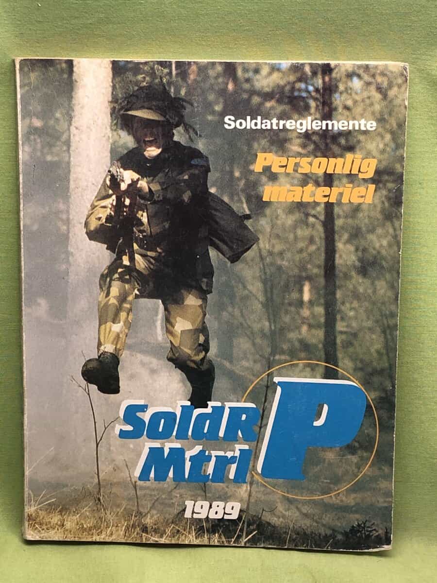 Soldatreglemente SoldR Mtrl P 1989 - Personlig materiel