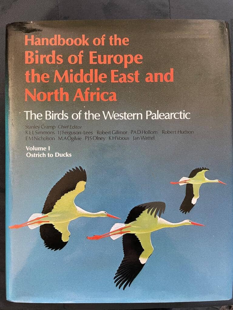 Stanley Cramp : Handbook of the birds of Europe, the Middle East, and North Africa