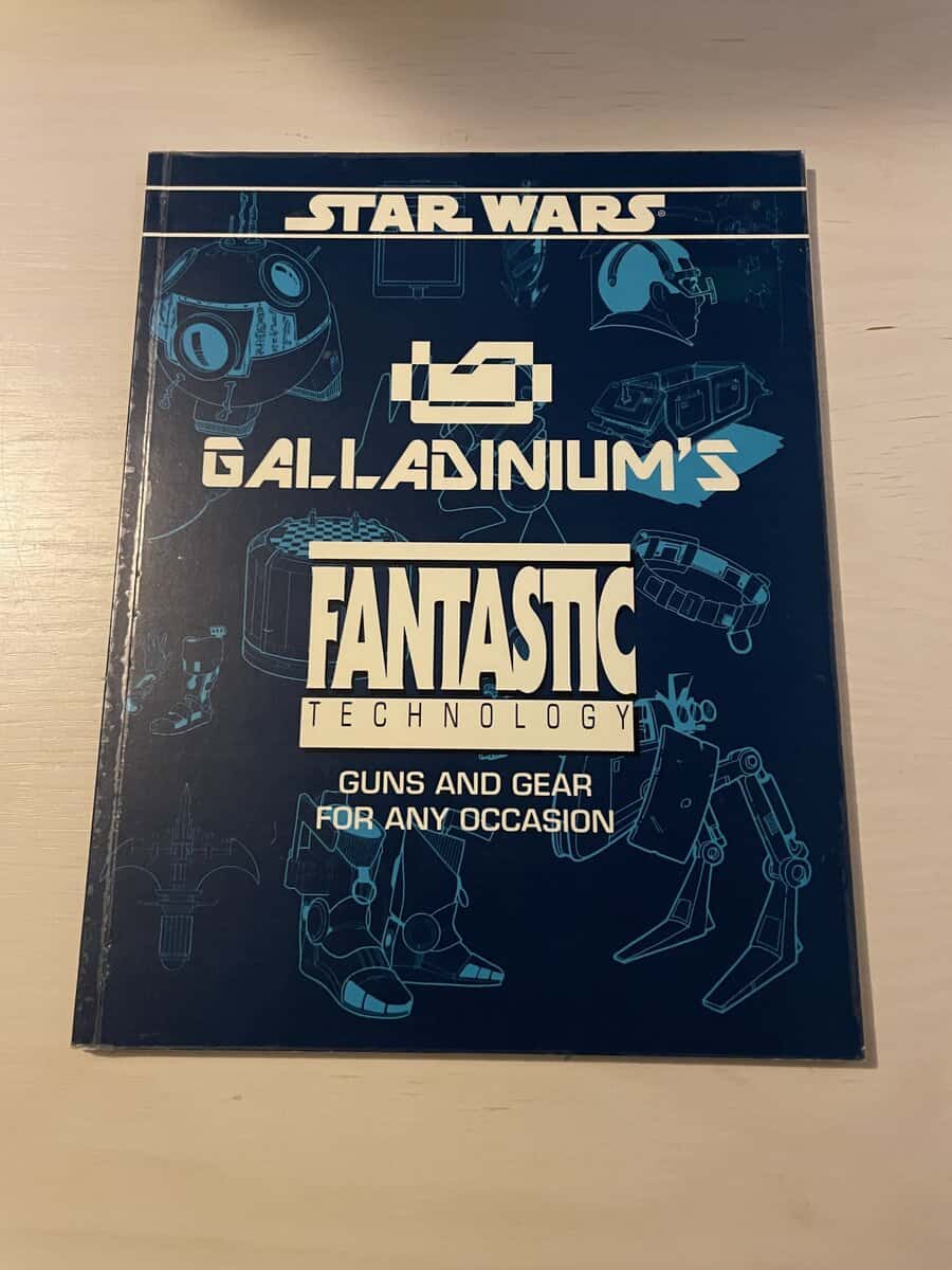 Star Wars Galladiniums Fantastic Technology -Guns and Gear - Rollspel