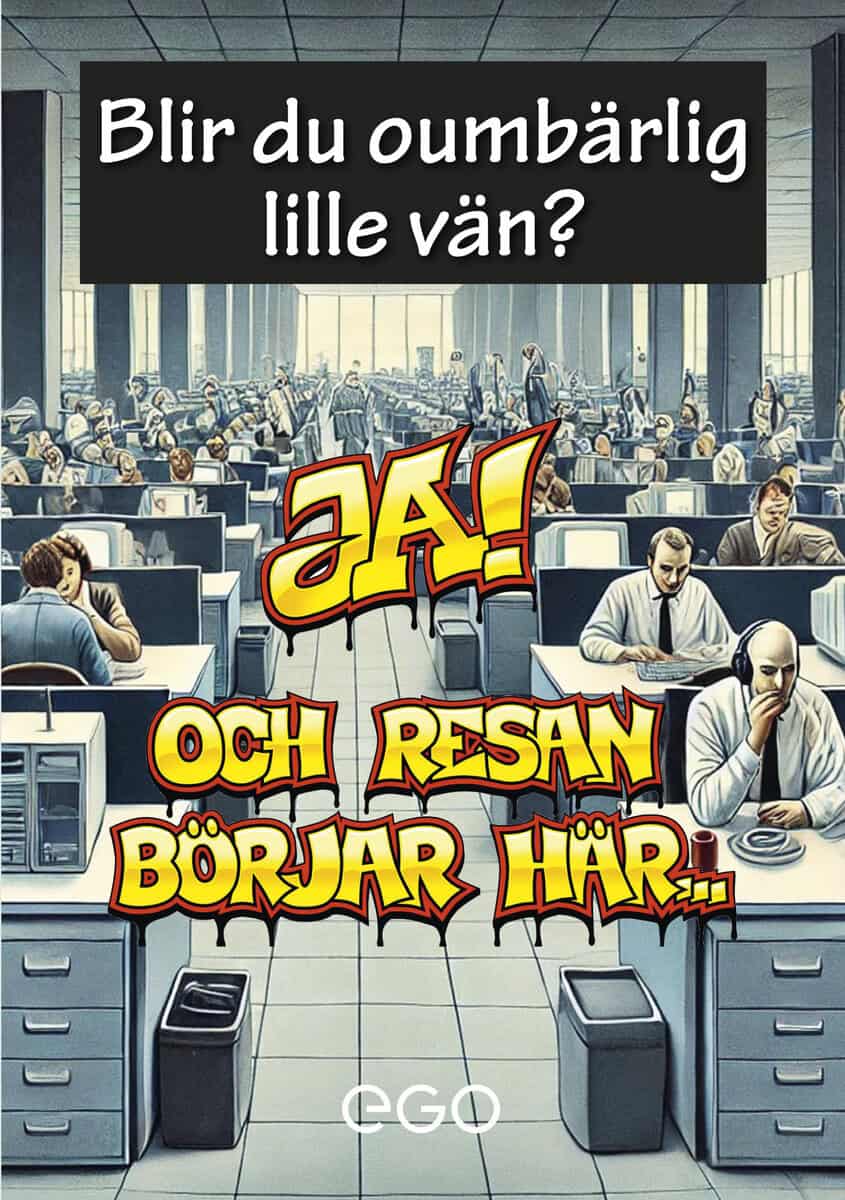 Stefan Ekberg : Blir du oumbärlig lille vän?
