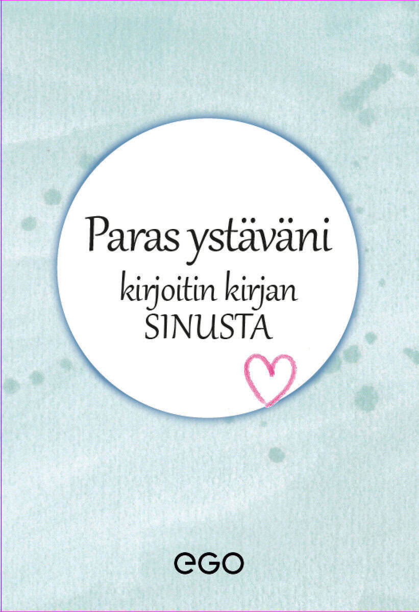 Stefan Ekberg : Paras ystäväni – kirjoitin kirjan sinusta