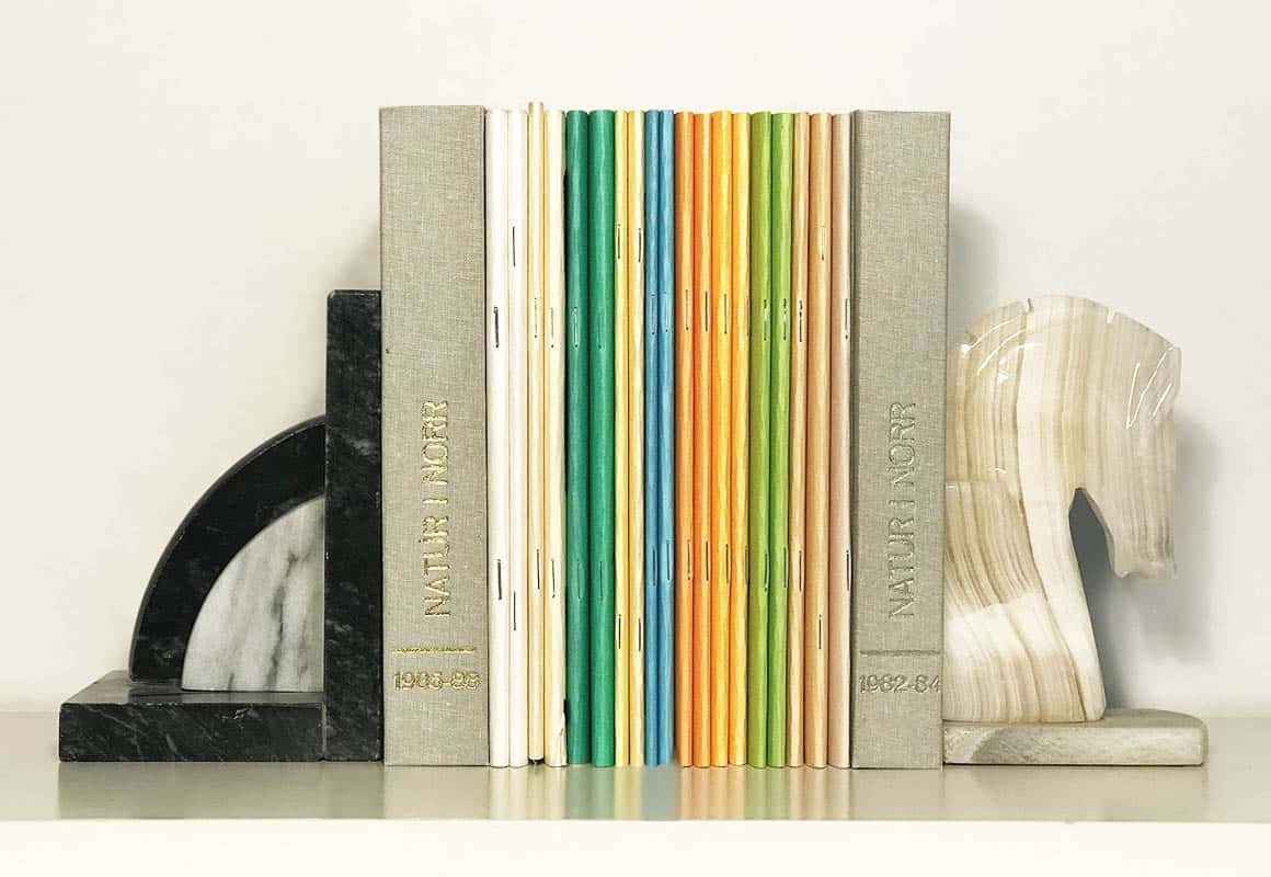 Stefan Ericsson : Natur i Norr. Årgång 1-25, 1982-2006 (totalt 39 häften/nummer) komplett fram till häfte 1 1999 (se lista nedan)