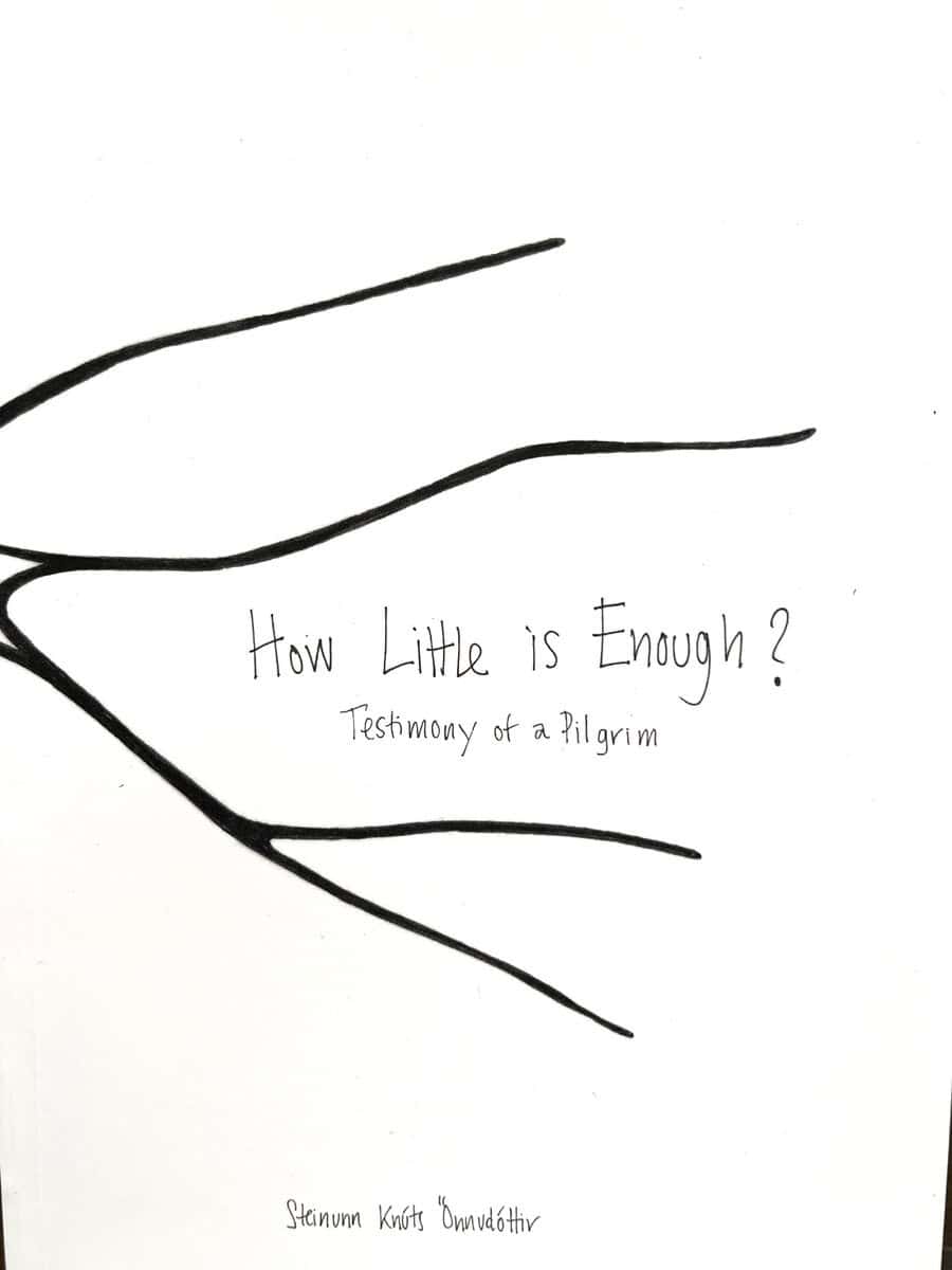 Steinunn Knúts-Önnudóttir : How little is enough? Testimony of a Pilgrim