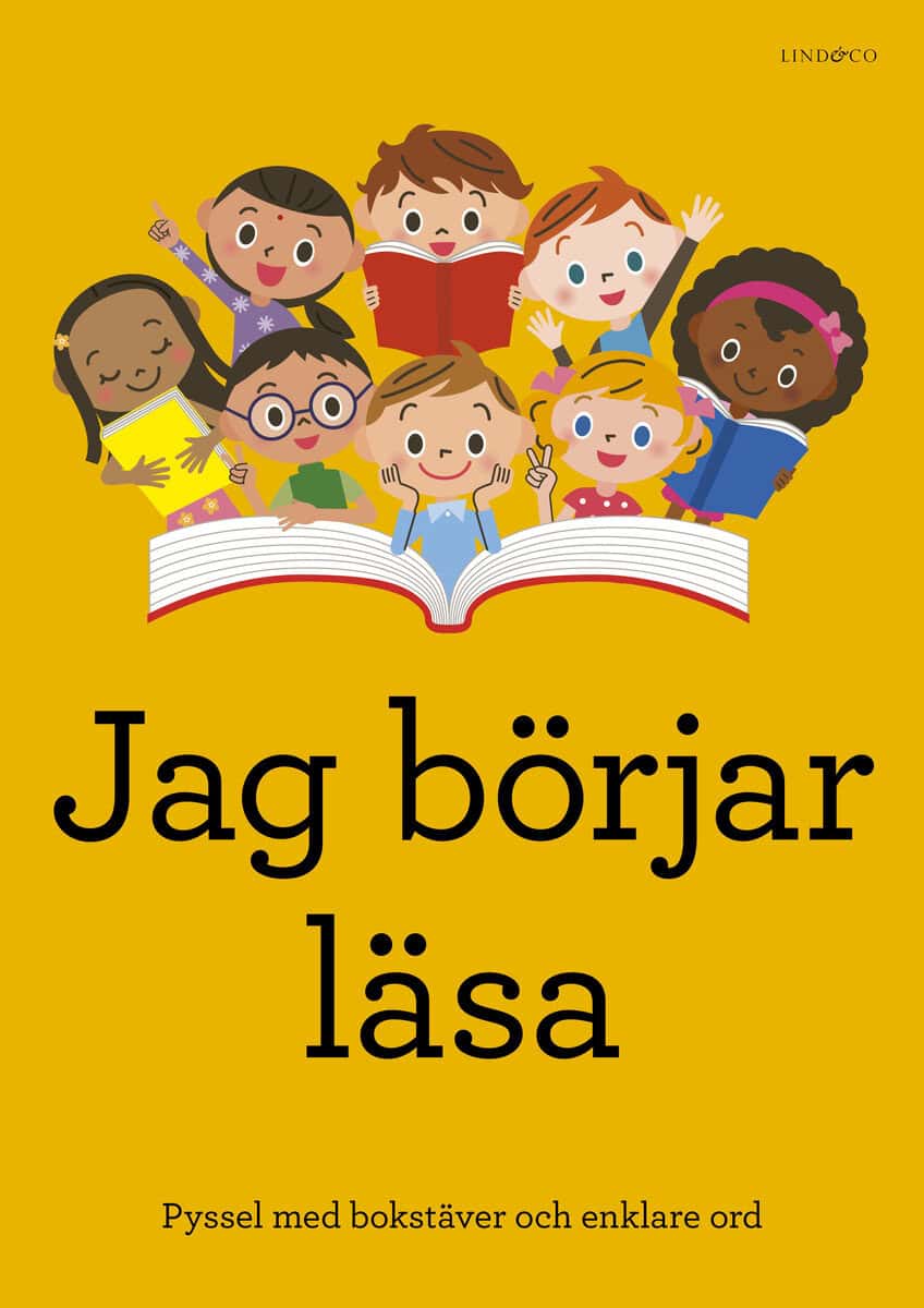 Sten Johnson : Jag börjar läsa : pyssel med bokstäver och enklare ord