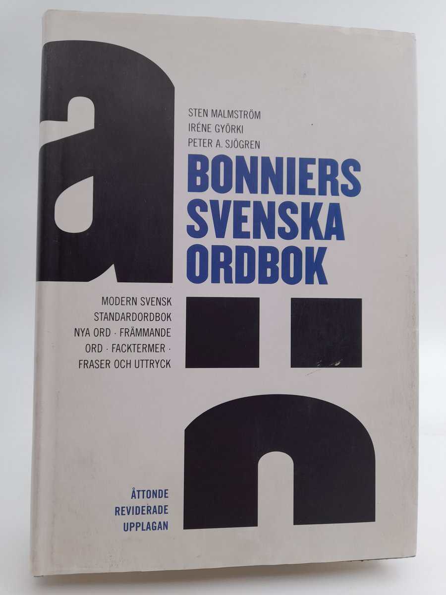 Sten Malmström : Bonniers svenska ordbok