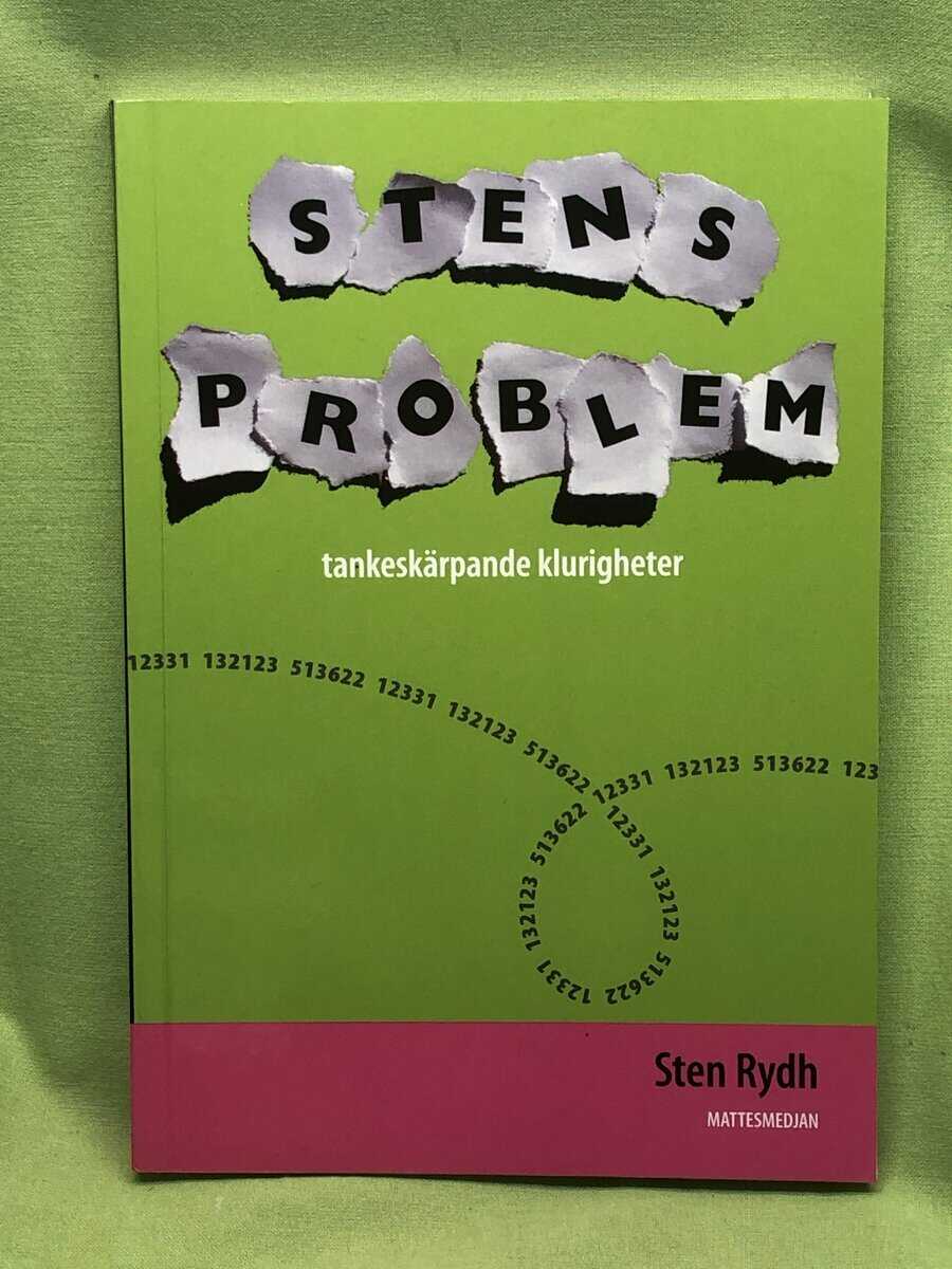 Sten Rydh : Stens problem