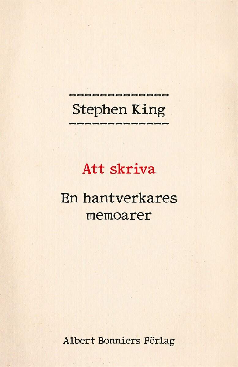Stephen King : Att skriva