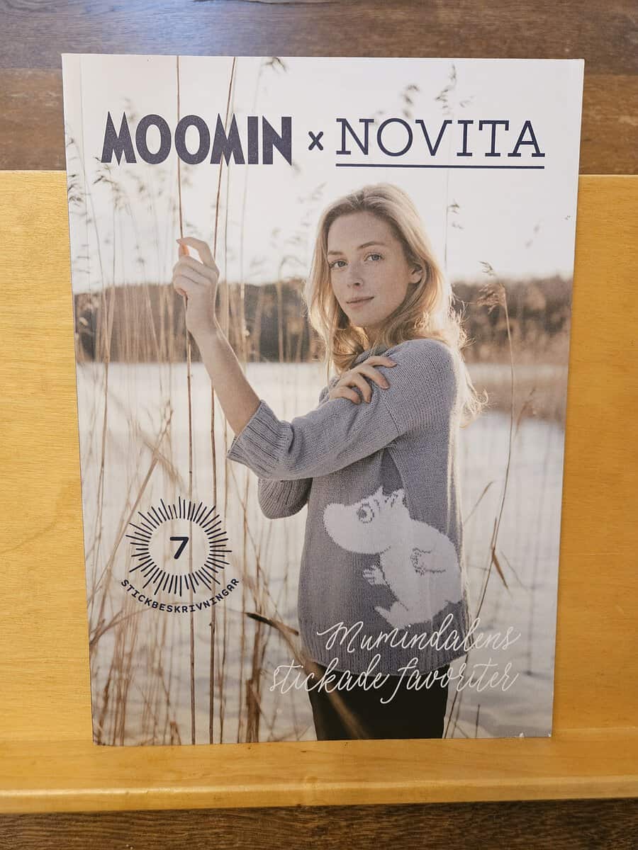 Stickbeskrivningar 7 - Moomin x Novita - mumindalens stickade favoriter